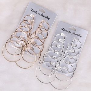 Fashion jewelry Earrings! Gold and silver hoops